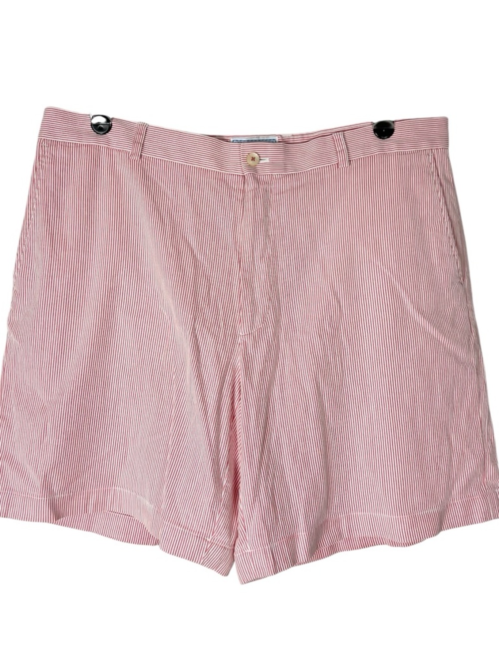 Southern Tide The Skipjack flat front corded shorts in size 40 pink stripe